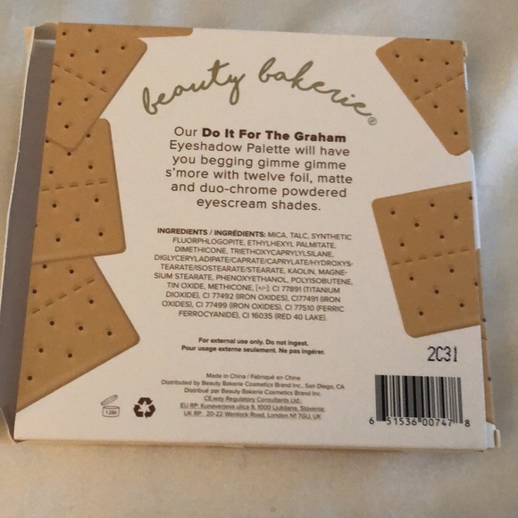 Beauty Bakerie Do It For The Graham 12 Pan Eyeshadow Palette 9.6g NIB - Picture 8 of 12